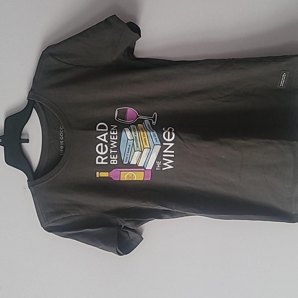 Womans ss life is good tee